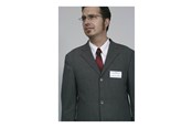 Konferenz und Präsentation - DURABLE Namensschild CLICK FOLD rPP 40x75 mm mit Magnet - 8212-19