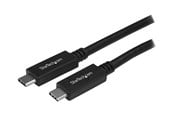 USB Kabel - StarTech.com USB C to USB C Cable - M/M - USB 3.1 (10Gbps) - USB-C cable - 50 cm - USB31CC50CM