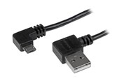 USB Kabel - StarTech.com Micro-USB Cable with Right-Angled Connectors - M/M - USB cable - 2 m - USB2AUB2RA2M