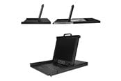 KVM Switches - StarTech.com Rackmount KVM Console - 8 Ports with 17" LCD Monitor - KVM console - RKCONS1708K