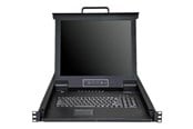 Bildschirm - 17" StarTech.com Rackmount KVM Console - 8 Ports with 17" LCD Monitor - KVM console - 17" - RKCONS1708K