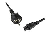 Stromkabel (Extern) - StarTech.com Laptop Power Cord Schuko CEE7 to C5 Clover Leaf - power cable - 2 m - PXTNB3SEU2M