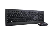 Tastaturen - Lenovo Professional Combo - Tastatur & Maus Set - Englisch (US) - Schwarz - 4X30H56796