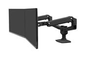 Monitorhalterung - Ergotron LX Dual Side-by-Side Arm - Black - 45-245-224