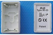 Anschlussausrüstung - JA-US universal box ip55 type 90-55 white - 5703770004043