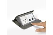 Tabletts, Schienenverteiler und Armaturen - Legrand Popup alu 4mod - 54011