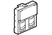 Steckdosen & Boxen - Legrand Dble keystone adapt. rj45 2m - 78610
