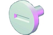 Schaltkästen und Schränke - FIBOX Cover screw ss 12136 grey slotted head - 4712136