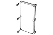 Schaltkästen und Schränke - FIBOX Hinged cover pc eku 30-g-3fsh - 3530320