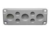 Schaltkästen und Schränke - FIBOX Mb10017-pm / oezxc 1 cable gland plate set complete. - 2550062