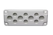 Schaltkästen und Schränke - FIBOX Cable gland plate set mb10016-pm complete. - 2550061