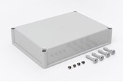 Schaltkästen und Schränke - FIBOX Cover ekp80-g grey 380x280x80 - 3730559