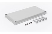 Schaltkästen und Schränke - FIBOX Cover ekm30-g grey 380x190x30 - 3730145
