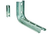 Tabletts, Schienenverteiler und Armaturen - Wibe Horizontal bracket 100 pg - 4550310