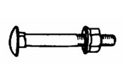 Tabletts, Schienenverteiler und Armaturen - Wibe Screw set 20s hdg - 715736