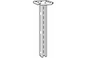Tabletts, Schienenverteiler und Armaturen - Wibe Vertical piece 20/2000 hdg - 715727