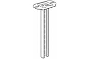 Tabletts, Schienenverteiler und Armaturen - Wibe Vertical piece 2f/1000 hdg - 717200