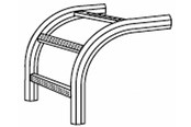 Tabletts, Schienenverteiler und Armaturen - Wibe Vertical riser 18/500 hdg - 718181