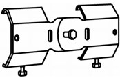 Tabletts, Schienenverteiler und Armaturen - Wibe Coupling 22 hdg - 718409