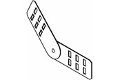 Tabletts, Schienenverteiler und Armaturen - Wibe Adjustable down.rising piece - CSU76120009