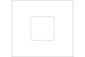 Tabletts, Schienenverteiler und Armaturen - Hager Cover 1e/br 130 perlewhite - 1E/BR130PH