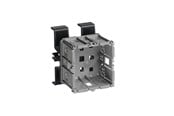 Tabletts, Schienenverteiler und Armaturen - Tehalit Trunking box a-fb for switch for fb trunking black - A-FB