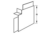 Tabletts, Schienenverteiler und Armaturen - Tehalit Flat bend hf lf/lfh 60090 ph - LFF60095PH