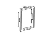 Tabletts, Schienenverteiler und Armaturen - Tehalit Frame brn pw for clicline single - 1RC/BRN PH