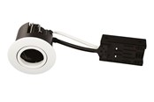 Lampen - Scan Products Luna quick install 230v gu10 ip44 white round - 10007