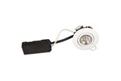 Lampen - Scan Products Luna lp 230v dimmable flicker free 6.2w 4000k cri95 ip44 matt white round - 10121