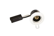 Lampen - Scan Products Alda 230v gu10 matt white round - 10061