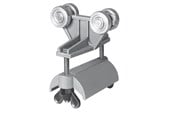 Tabletts, Schienenverteiler und Armaturen - Nord Tech Cable carrier for flatform cables - 0312686