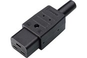 Schaltereinheiten - Bachmann Appliance plug c19 16a/250v black - 915.174
