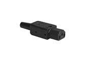 Schaltereinheiten - Bachmann Appliance plug c13 10a/250v black - 915.170