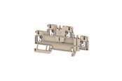 Anschlussausrüstung - Weidmuller Feed-through terminal a2t 1.5 dark beige - 2469370000