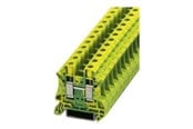 Netzwerkzubehör - Phoenix Contact Ground modular terminal block ut 10-pe - 3044173