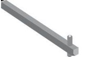 Komponenten für Schaltkästen und Schränke - ABB Shaft oxs6x330 - 1SCA101661R1001