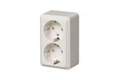 Schaltereinheiten - ABB Socket outlet schuko 2-g screwless term - 2TKA000994G1