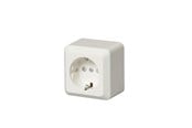 Schaltereinheiten - ABB Socket outlet schuko 1-g screwless terminals - 2TKA000660G1
