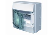 Schaltkästen und Schränke - ABB Consumer units 8m w/transparent door ip65 - 1SL1201A00