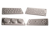 Schaltkästen und Schränke - ELDON Plastic gland plate ehtc2125g - EHTC2125G