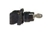 Druckknöpfe und Signalgeräte - Schneider Electric Harmony key switch complete with 2 positions and spring retu - XB5AG61