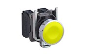 Druckknöpfe und Signalgeräte - Schneider Electric Harmony push button complete with spring return and flat tou - XB4BA51