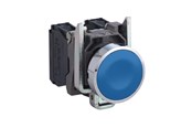 Druckknöpfe und Signalgeräte - Schneider Electric Harmony push button complete with spring return and flat tou - XB4BA61