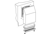 Schaltkästen und Schränke - Schneider Electric Filterfan 85m3/h 24v dc ip54 - NSYCVF85M230PF