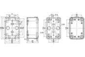 Schaltkästen und Schränke - Schneider Electric Abs ind box 138x93x72 lo tr - NSYTBS1397