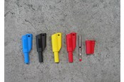 Instrumente - Elma Instruments Safety banana plug - 1076 blue - 5703317459510