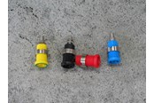 Instrumente - Elma Instruments Banana plug - 3265 red - 5703317459411