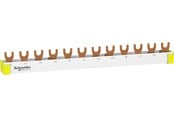 Komponenten für Schaltkästen und Schränke - Schneider Electric Comb busbar 4p 63a 12mod. - R9XFH412