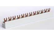 Komponenten für Schaltkästen und Schränke - Hager Insulated busbar 3x(p+n) 80a fork 16mm2 - KDN451D